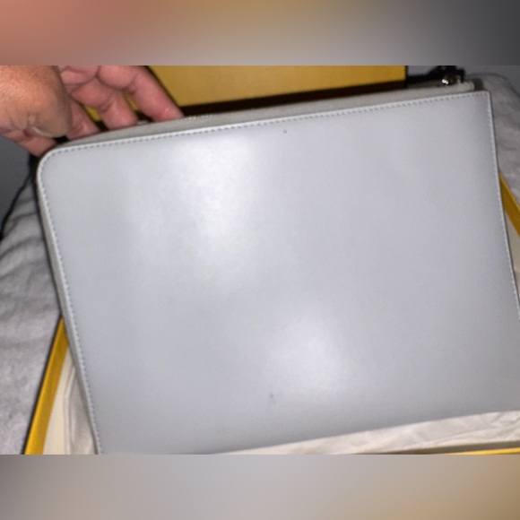 Fendi Pochette Clutch  Multicolor Logo - Picture 3 of 9